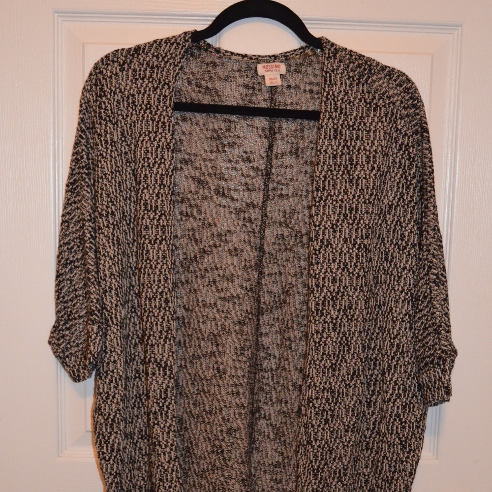Half Sleeve Knit Cardigan